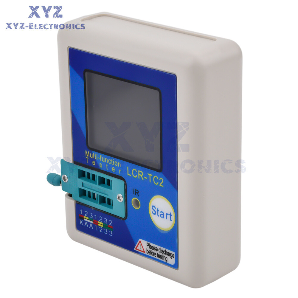 LCR-TC2 Transistor Tester High-precision Upgraded Version V3.1E with Cable Kit