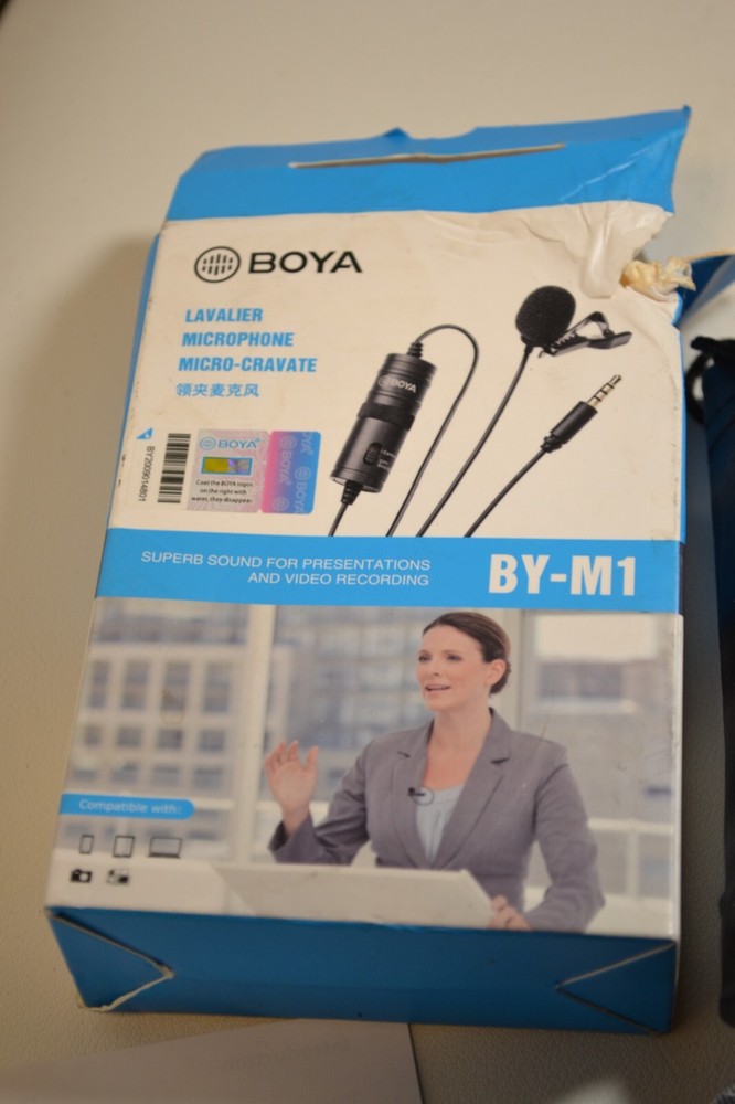 BOYA BY-M1 Omnidirectional Lavalier Microphone
