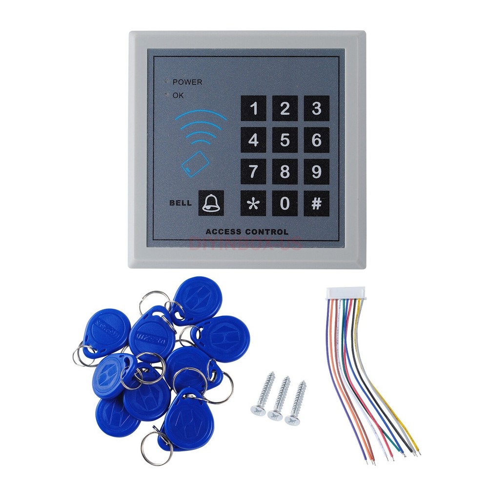 Electric RFID Magnetic Door Lock Access Controller System Maglock Card Keypad