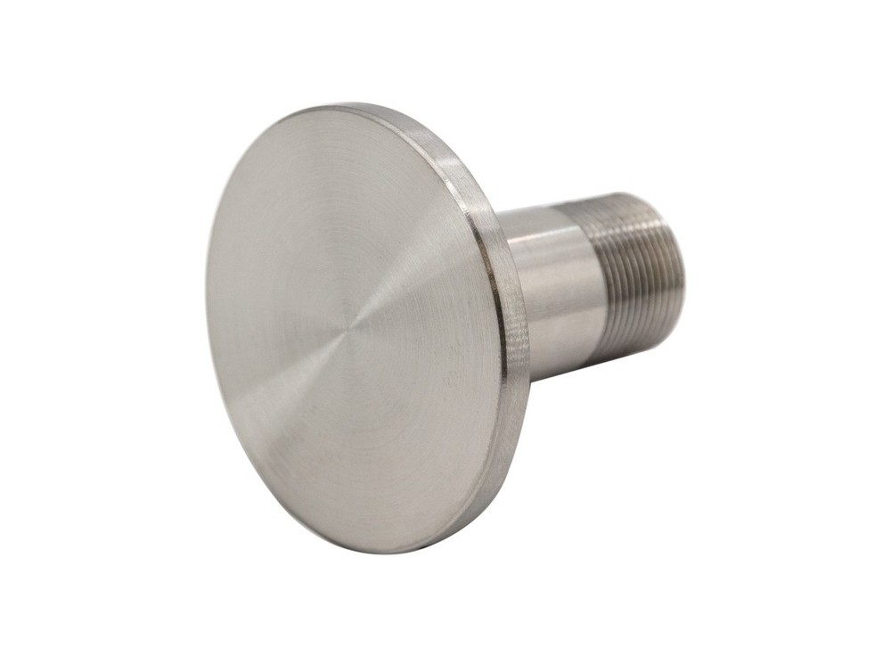 FHC PR19CAPBS Replacement Caps For 1.9" O.D. Pipe Rail - Brushed Stainless