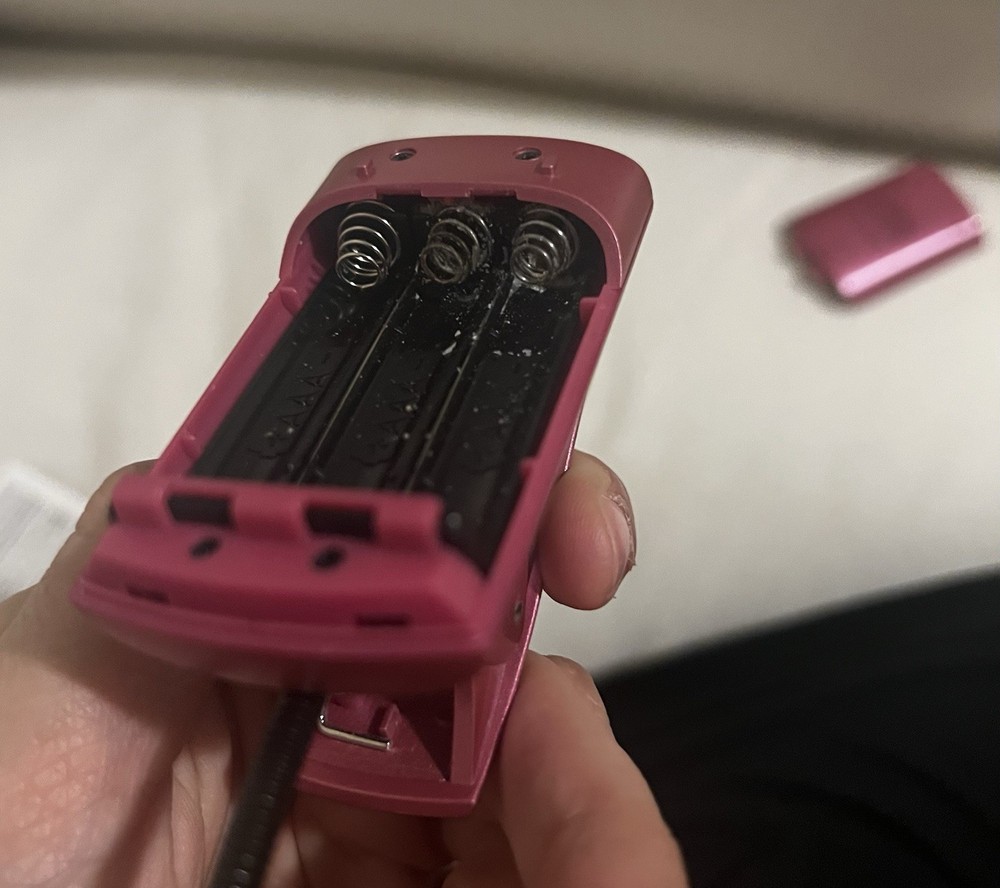 UltraBrite Pink LED Clip-On Reading Light