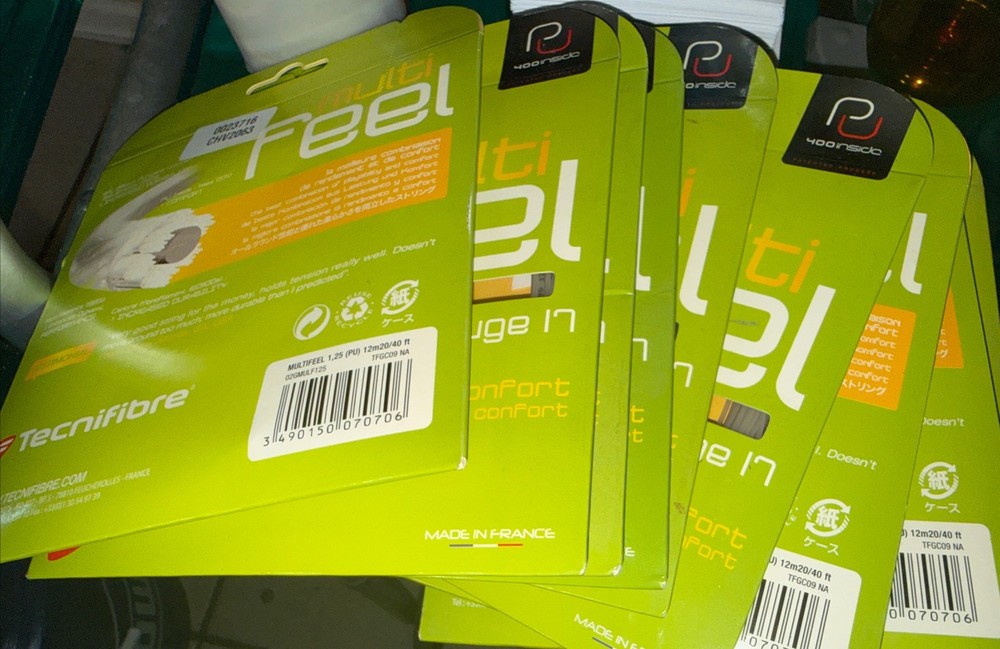 New Tecnifibre MULTIFEEL  String 1.25mm