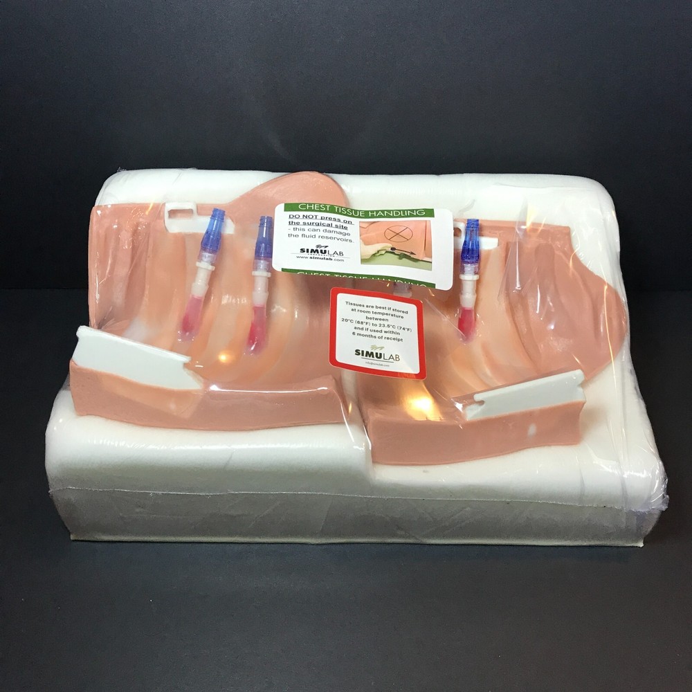 SimuLab TraumaChild 4-Student Chest Kit TC-CH 1 Left/Right Replacement Training