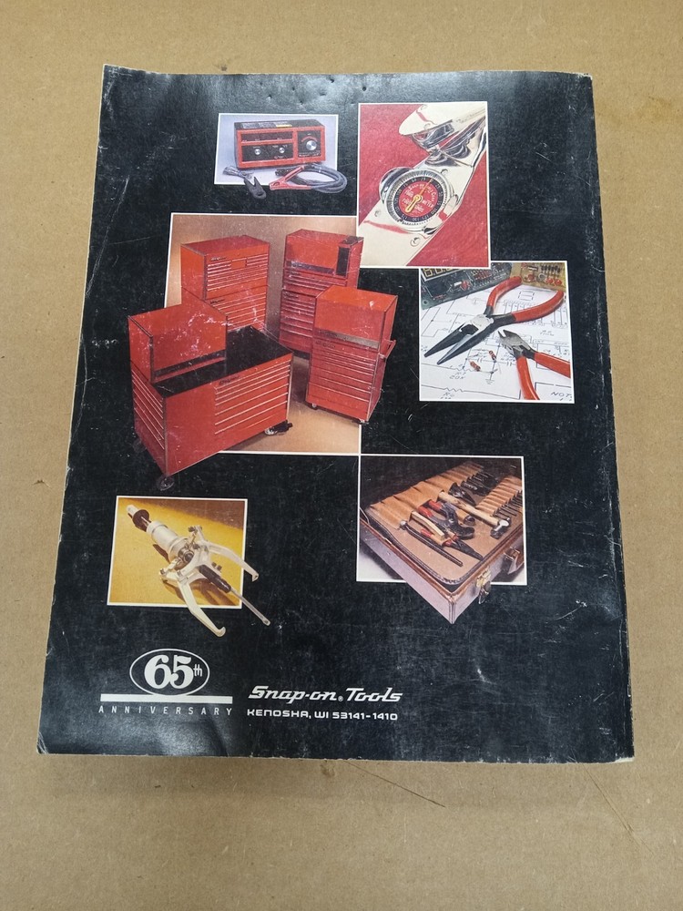 Snap-On Tools 1985 Catalog