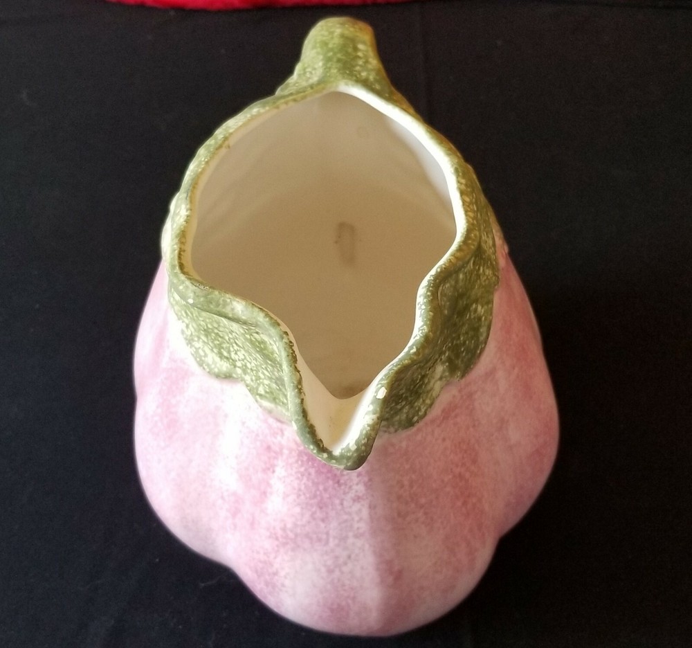 SEYMOUR MANN PITCHER VEGETABLE GARDEN Eggplant CERAMIC 72oz