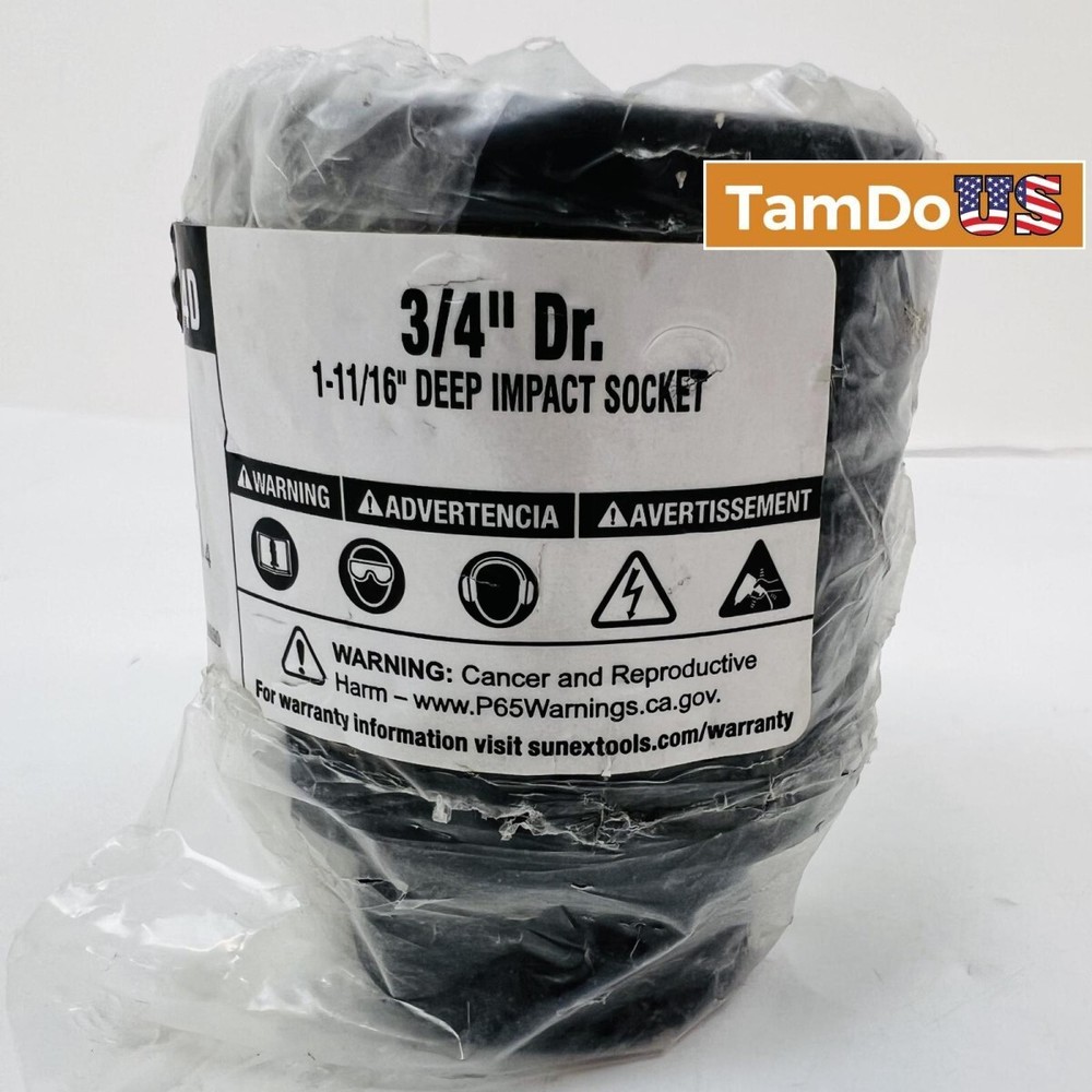 Sunex 454D 3/4" Dr. 1-11-16" Deep Impact Socket
