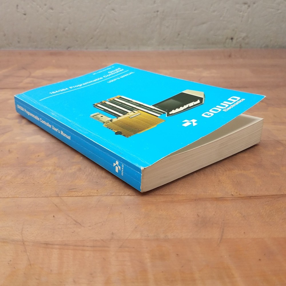 Gould ML-1384-000 Modicon 184/384 Programmable Controller User Manual, Rev C
