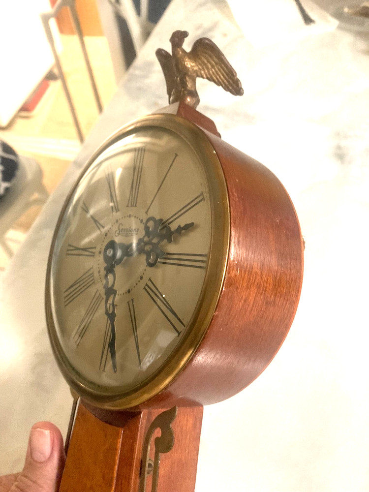 Sessions Quartz Banjo Clock Working