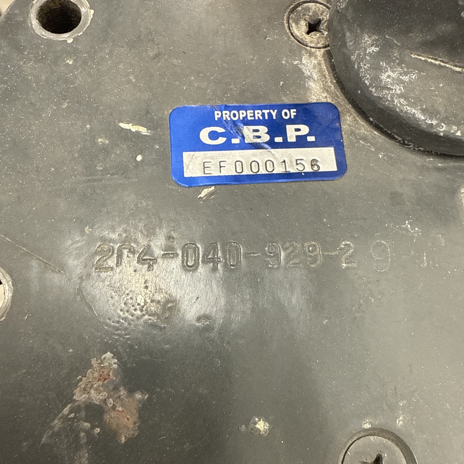 Bell Helicopter Transmission Cap 204-040-929-29 Used Condition w/ FAST SHIPPING