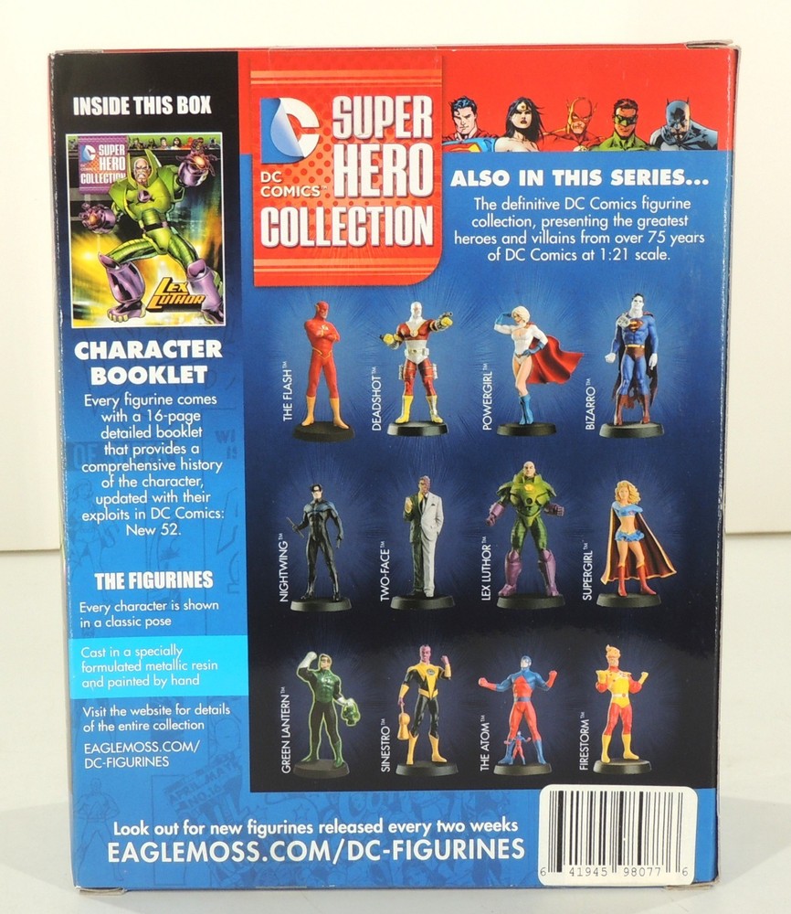 Lex Luthor DC Comics Superhero Collection Eaglemoss Figurine 2015 (SEALED)