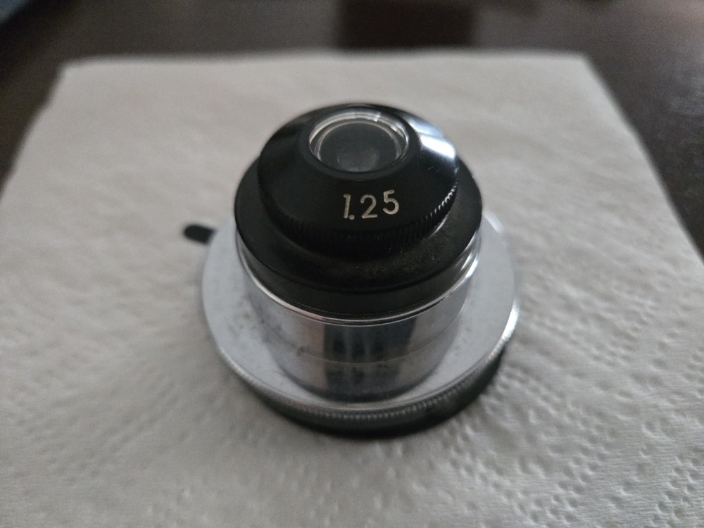 Microscope Part Substage Condenser 1.25 Used