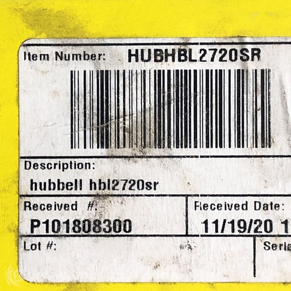 Hubbell HBL2720SR FNFP