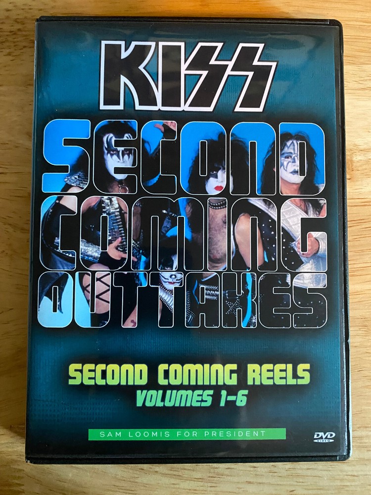 KISS - The Second Coming Reels DVD Box Set Gene Simmons Ace Frehley Carr