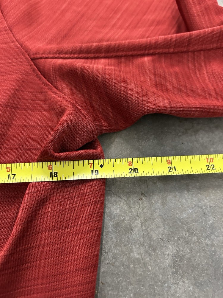 Nike Dri Fit Athletic Jacket Size M Red