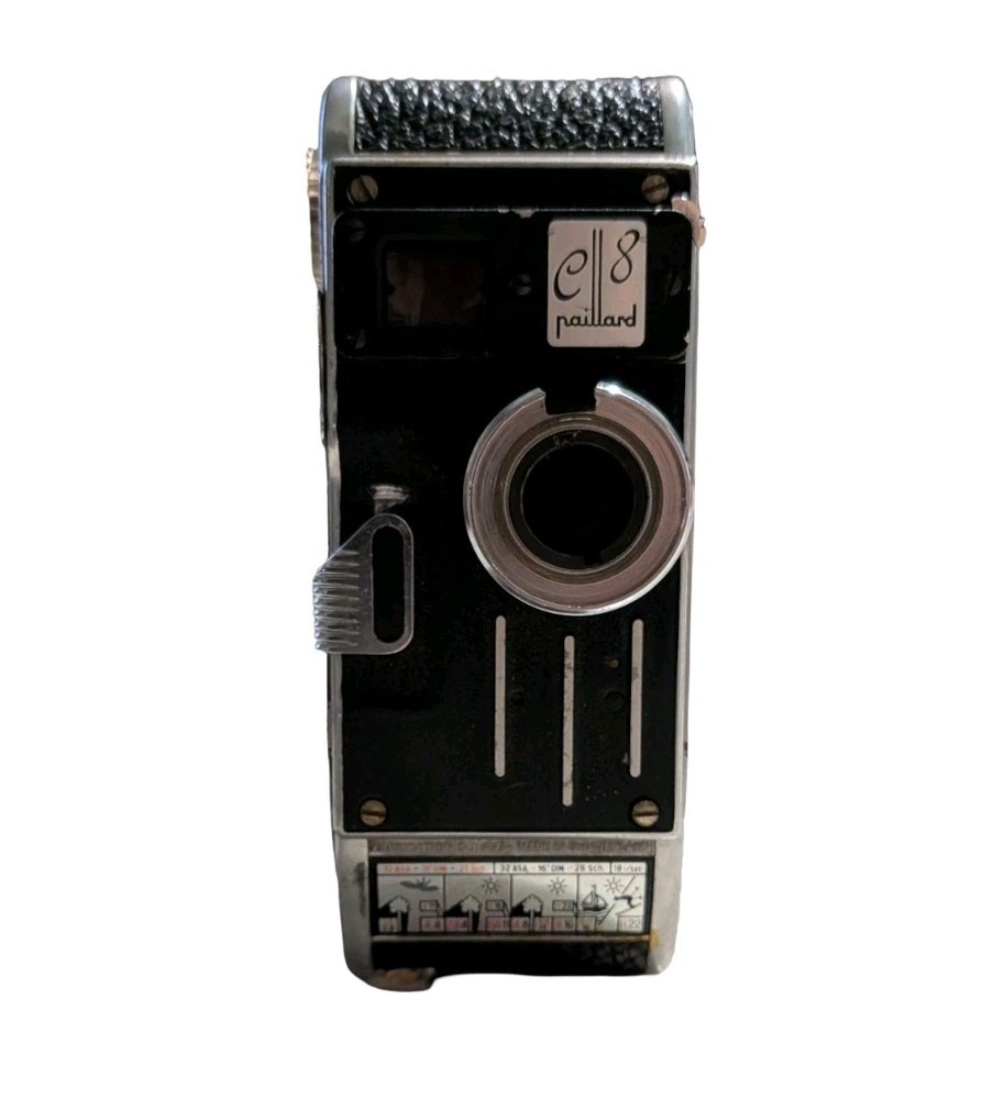 Vintage Bolex Paillard C8 Camera UNTESTED