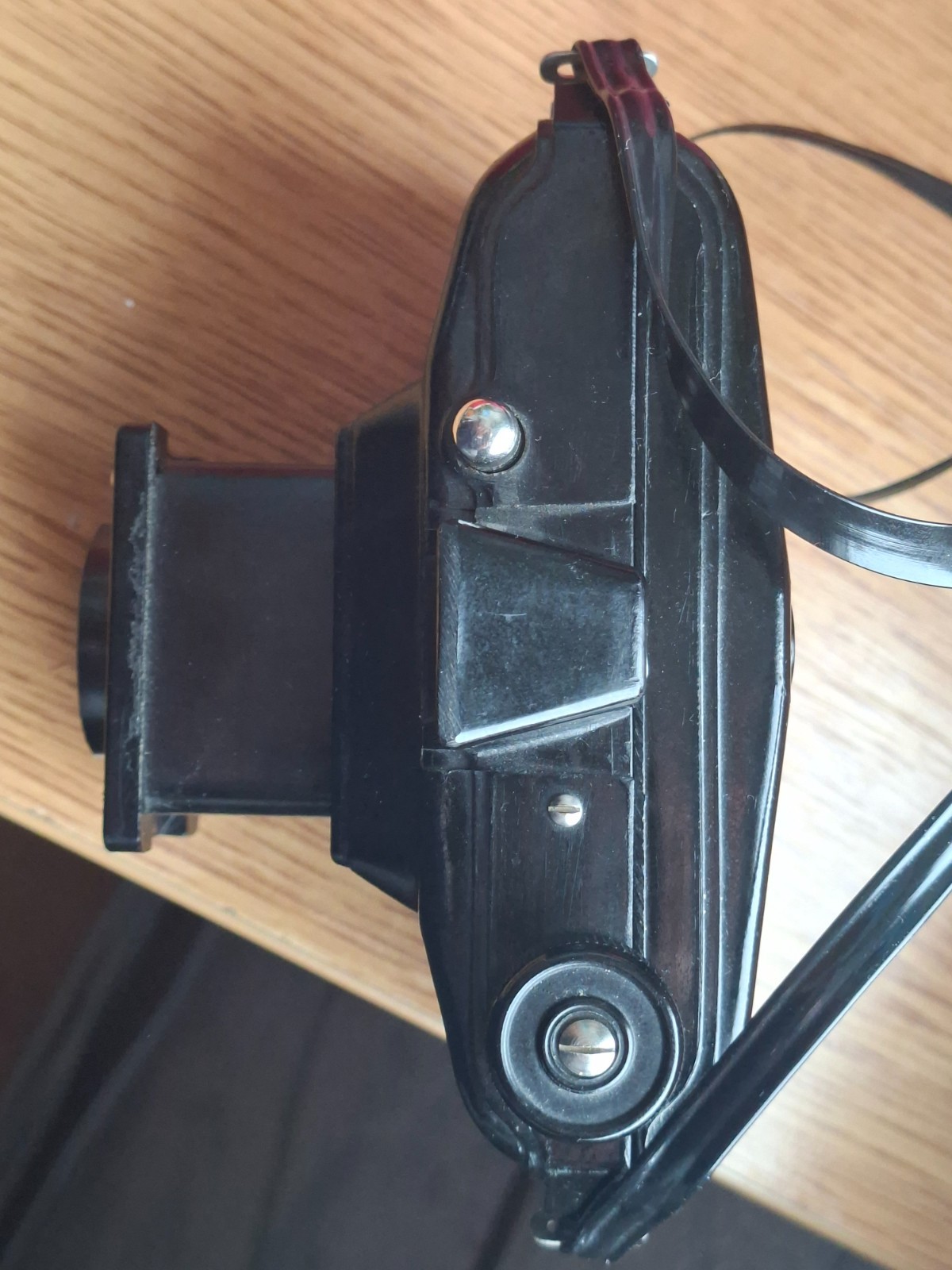 Edelweiss /Еделвайс/camera 1958 the first Bulgarian camera. Made of Bakelite.