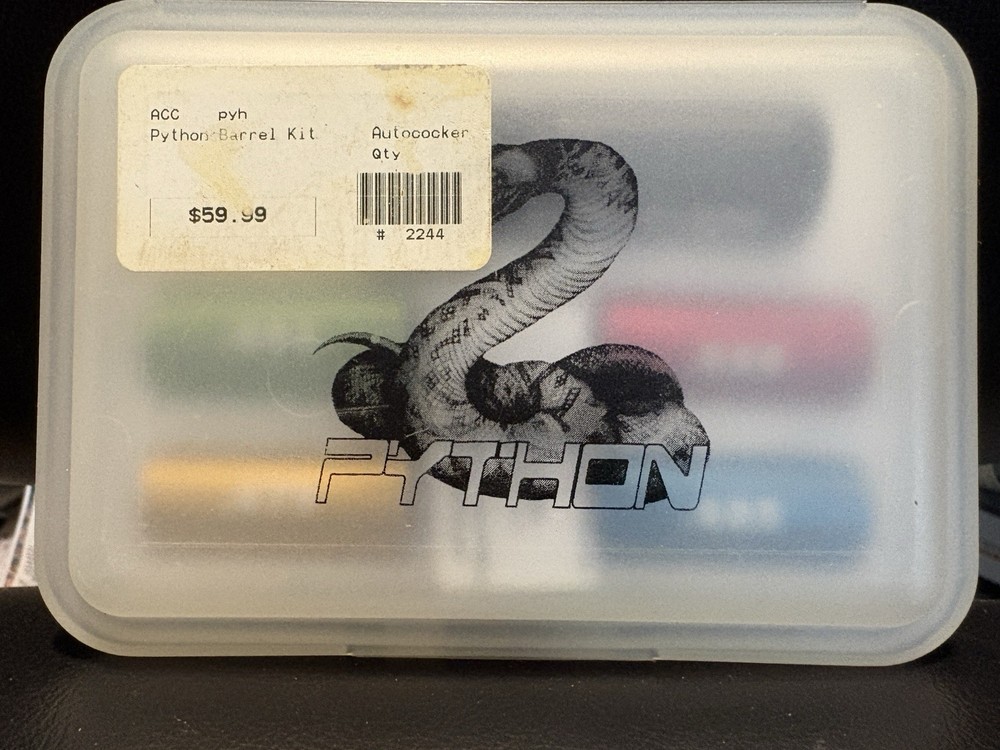 Python paintball Compression System - 4 Sleeves. Thread Style: Autococker