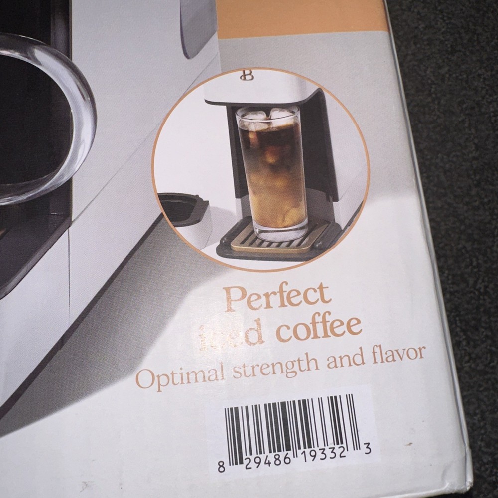 Beautiful by Drew Perfect Grind™ Programmable Single Serve Coffee Maker Works