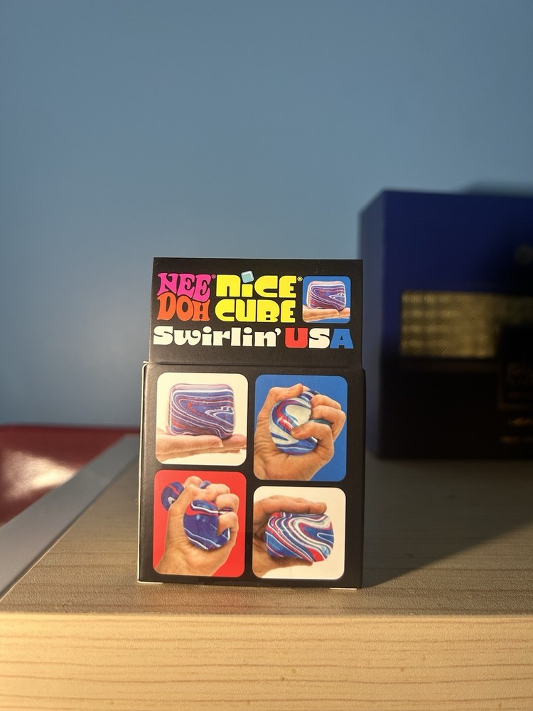 Nee Doh Nice Cube Swirlin' “USA” Edition