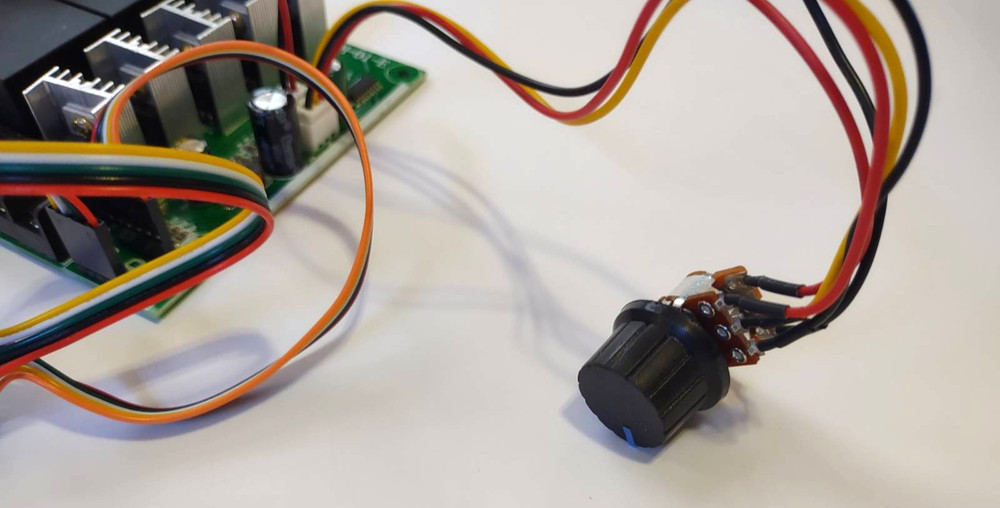 DC Motor Speed Controller DC 10-55V Rated 40A LED Display Stepless Adjustable