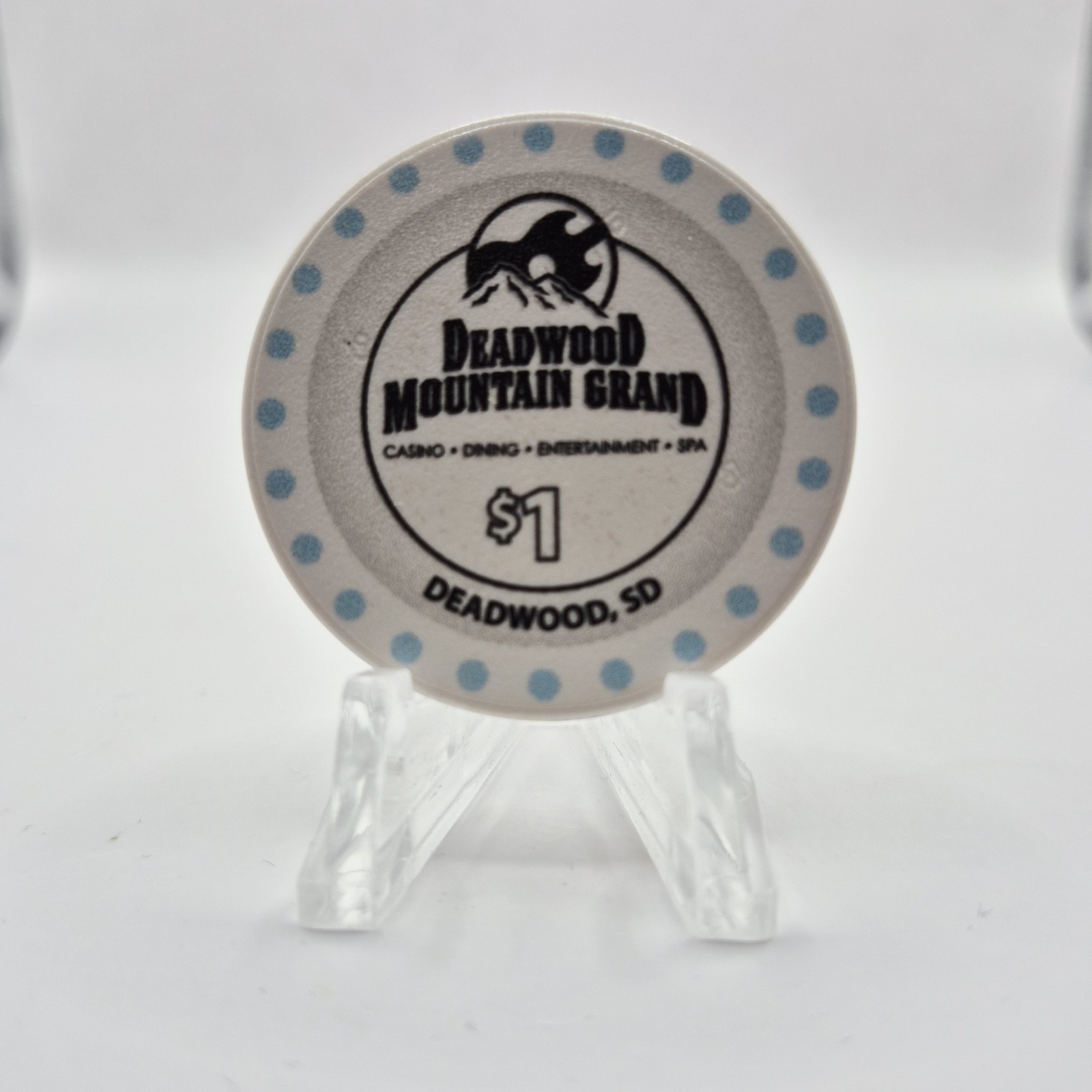 Deadwood Mountain Grand Casino Deadwood South Dakota 2018 $1 Casino Chip