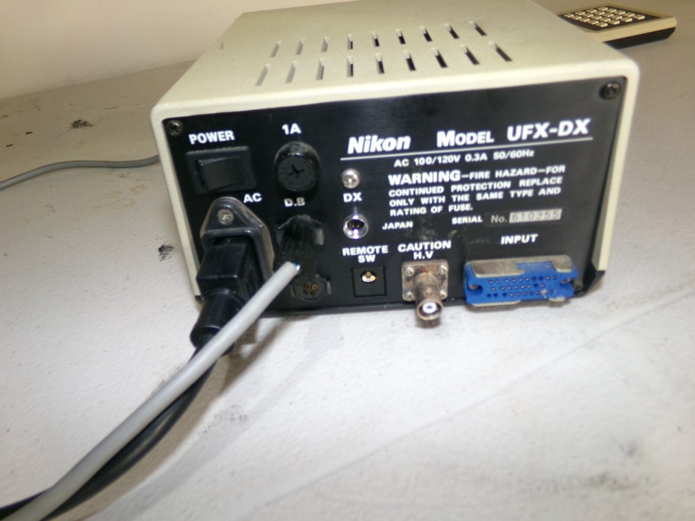 Nikon UFX-DX w/ Data pack MPC-1 MICROSCOPE CAMERA Controller