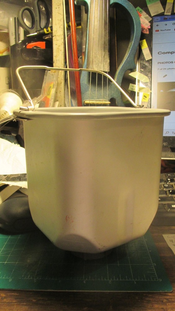 Breadman  Bread Maker Pan 5x5" inside 5.5" tall pan