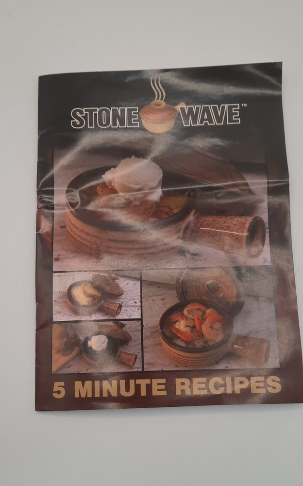 Ceramic Stone Wave Microwave Cooker Non-Stick Open Box