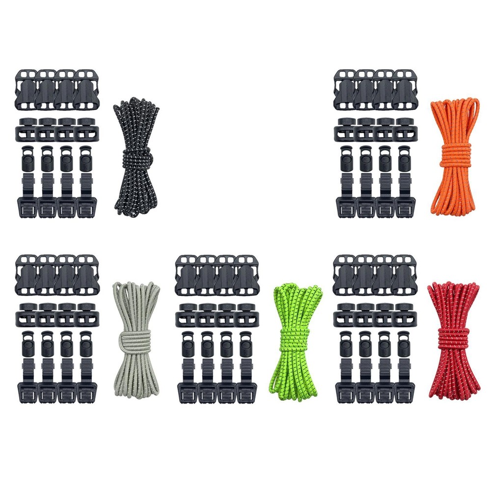Backpack Bungee Cord Backpack Elastic Cord Versatile Lightweight Reflective