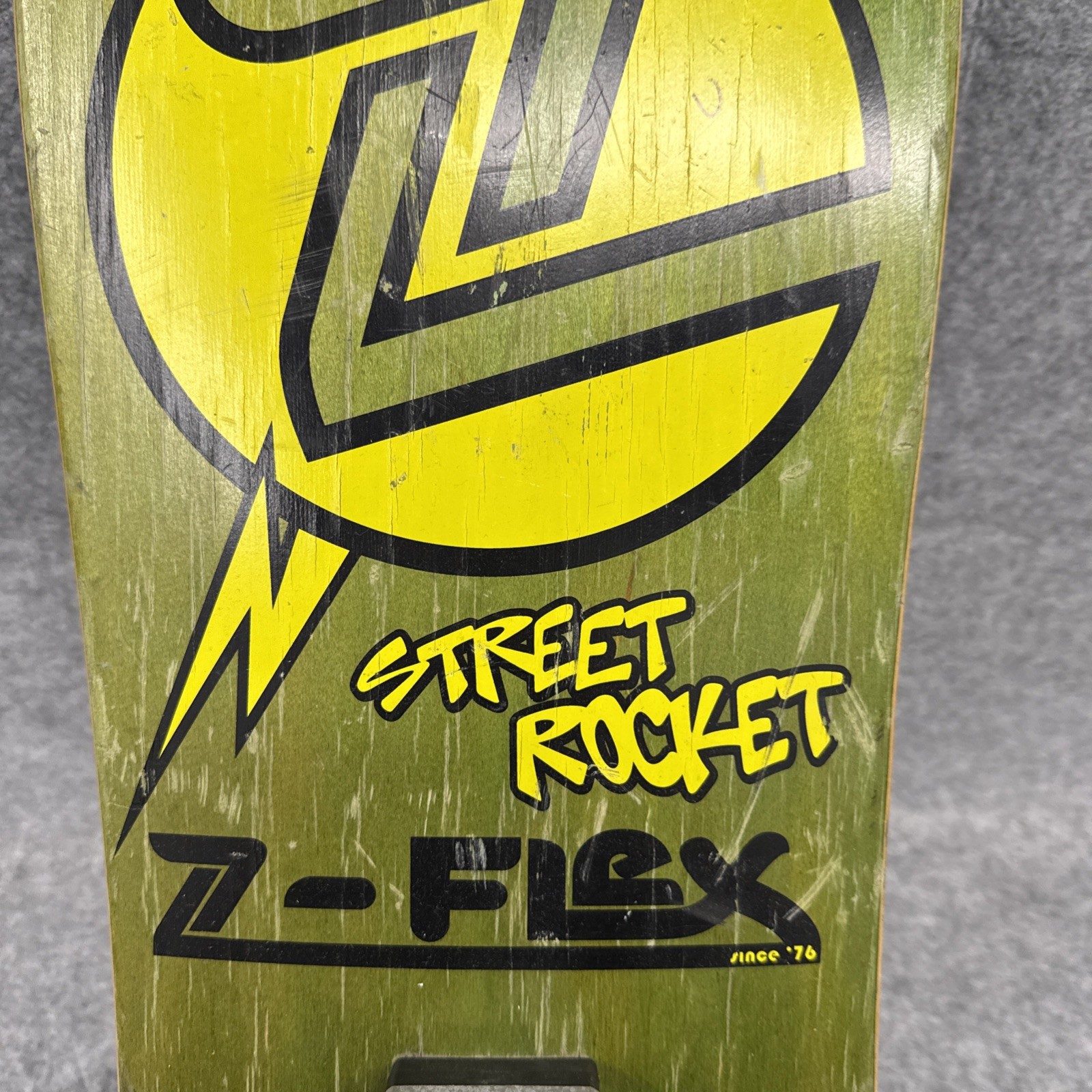Z-Flex Street Rocket Old School Canadian Maple Carver Skateboard Vintage Mercer
