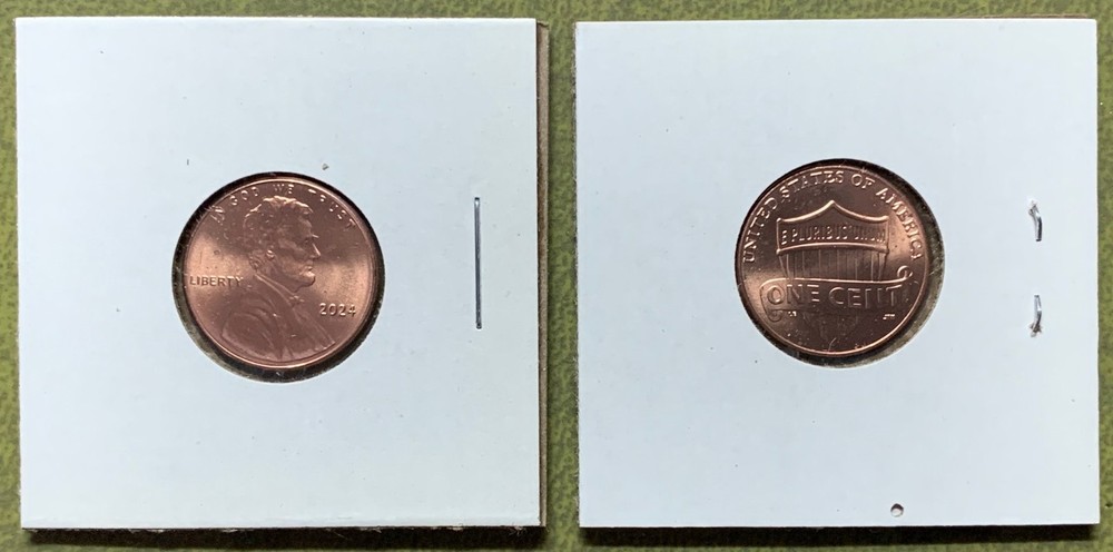 2024 P Lincoln Shield Cent BU Brilliant Uncirculated