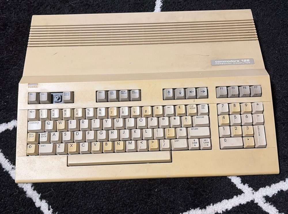 Commodore 128 Personal Computer and more - Untested- DOES Power On