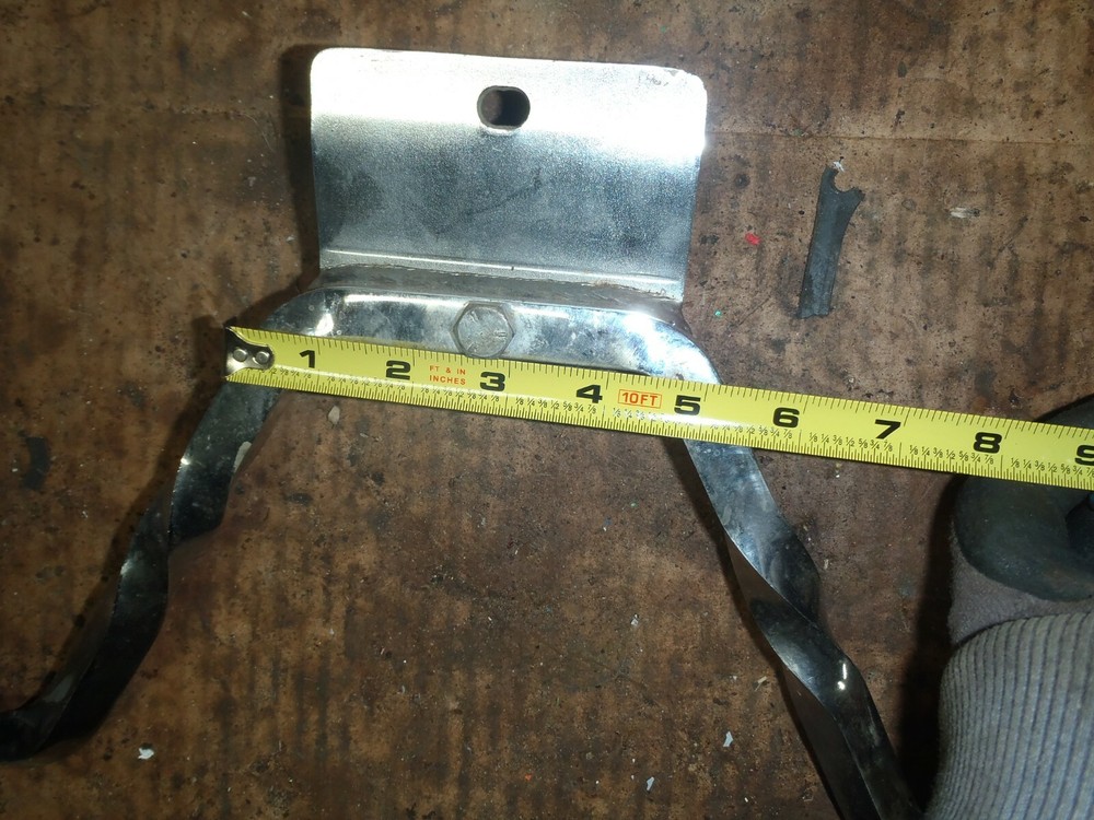 Custom motorcycle center stand