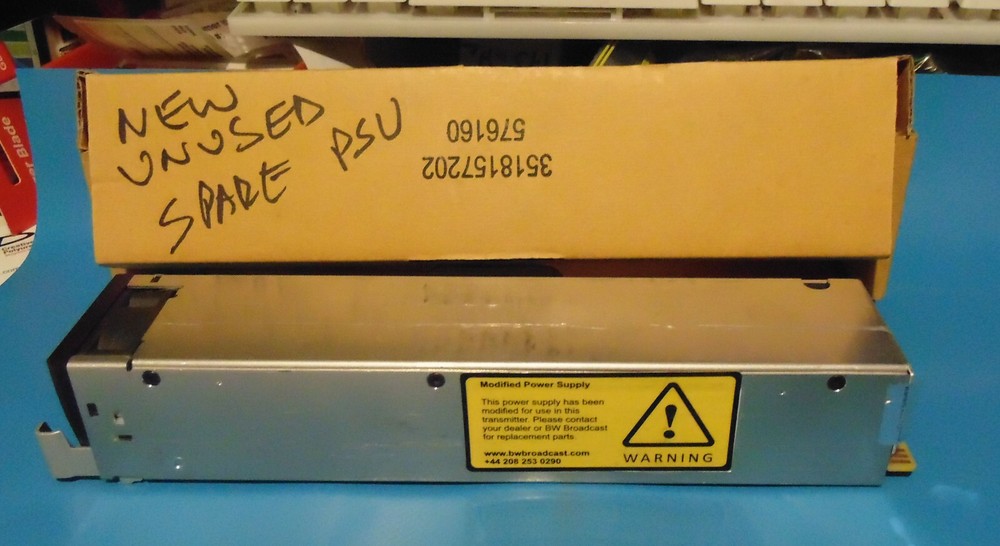 gates flexiva 1kw transmitter power supply new in original carton