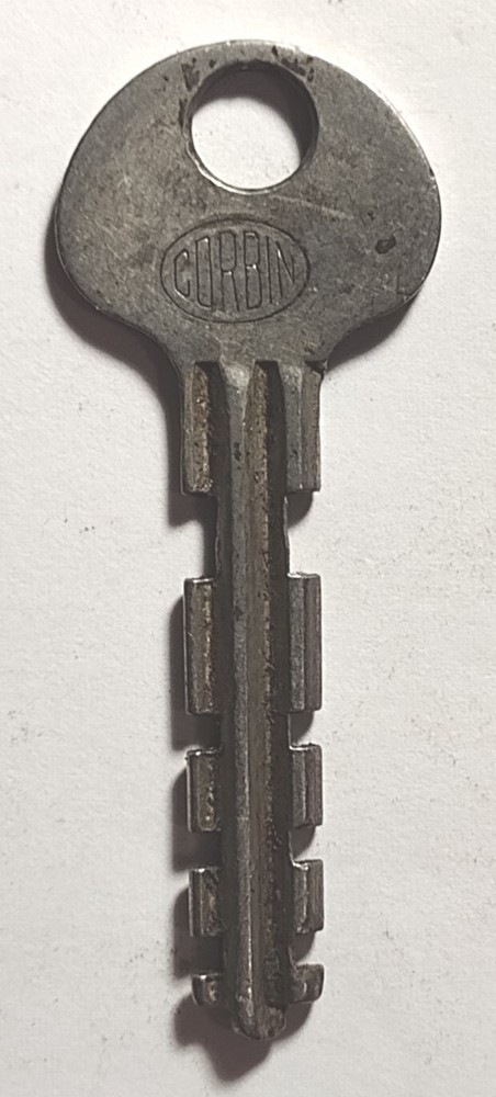 Vintage Key CORBIN RRB11 Appx 2" Replacement Locks Steampunk