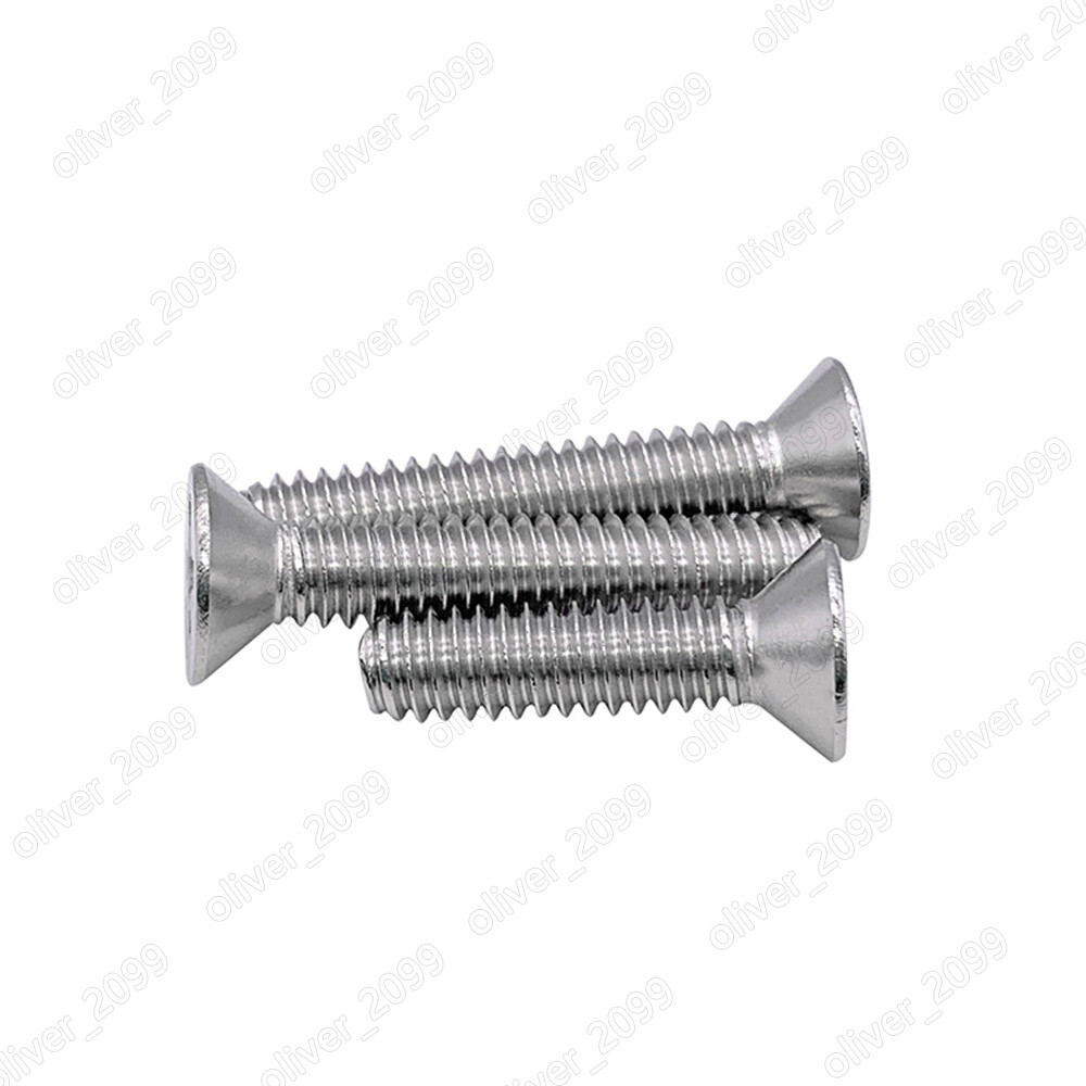 304 Stainless Steel Phillips Countersunk Flat Head Screws 2# 4# 6# 8# 10# 1/4