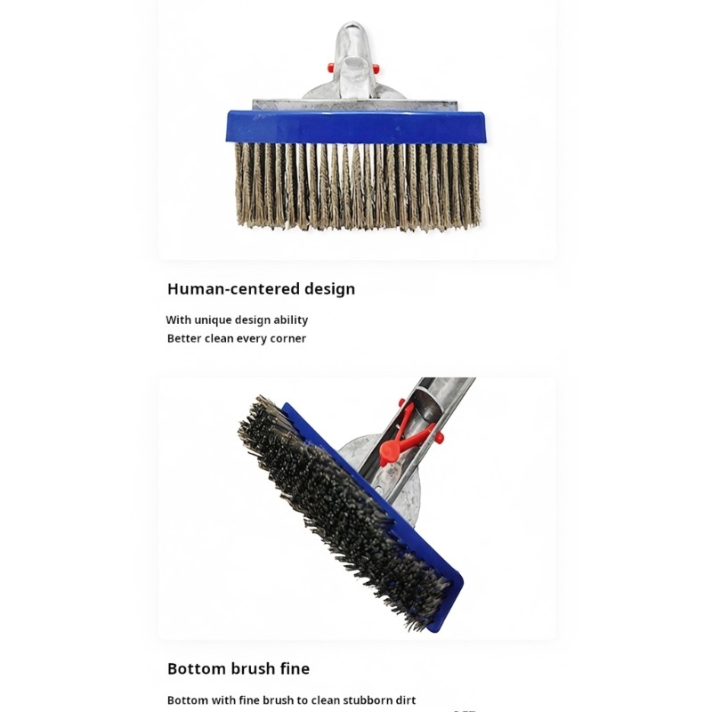 5Inch Pool Algae Detail Brush Pool Cleaning Brush for Efficient Algae Removal