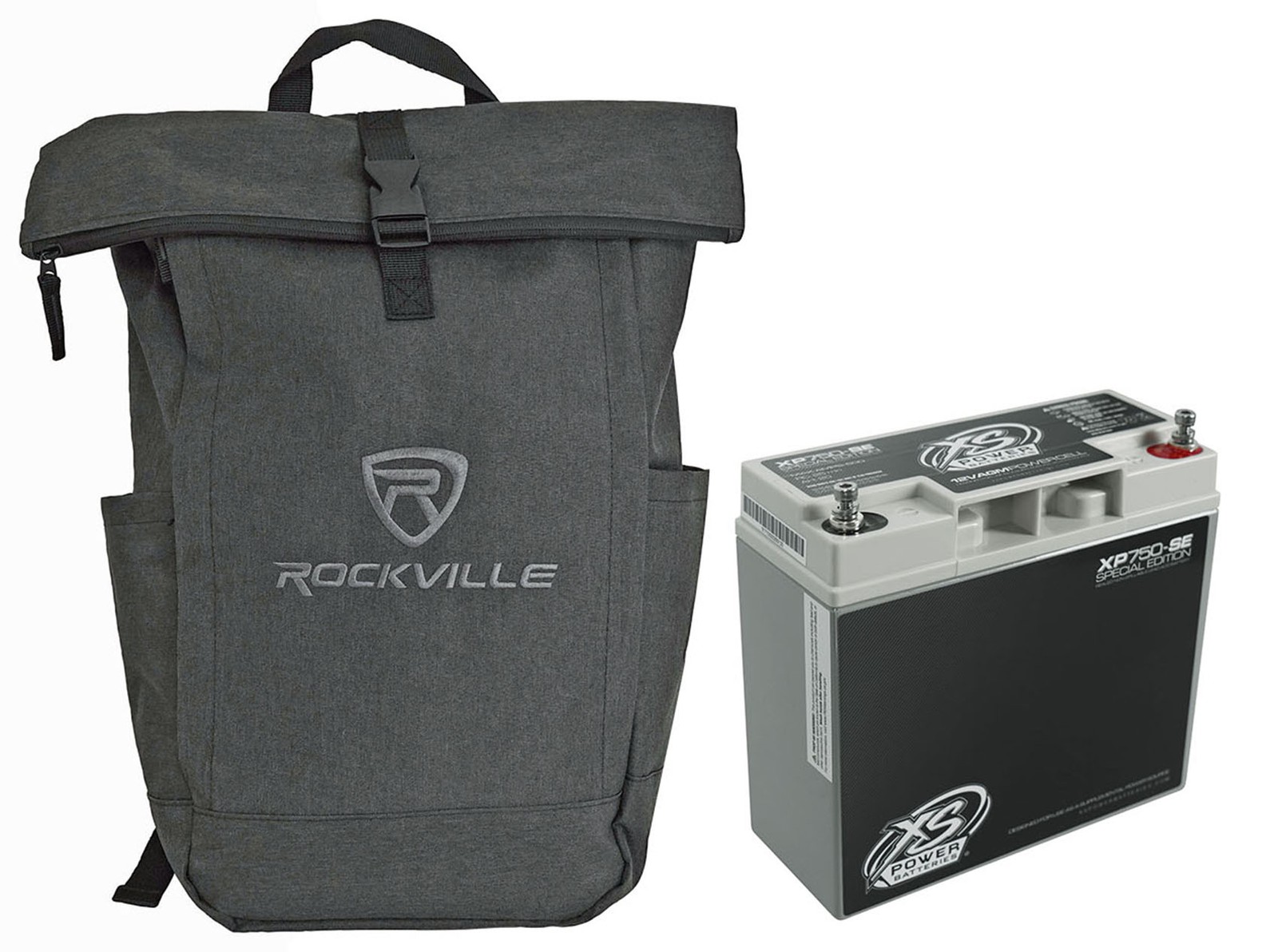 XS Power XP750-SE 750w Power Cell Car Audio Battery For Stereo System+Backpack