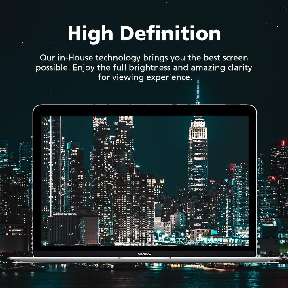2-Pack 27" Blue Light Blocking Screen Protector for 16:9 Widescreen Monitors