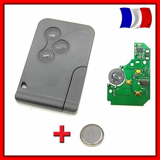 Virgin key card + electronic programming compatible Mégane 2 Scnic 2