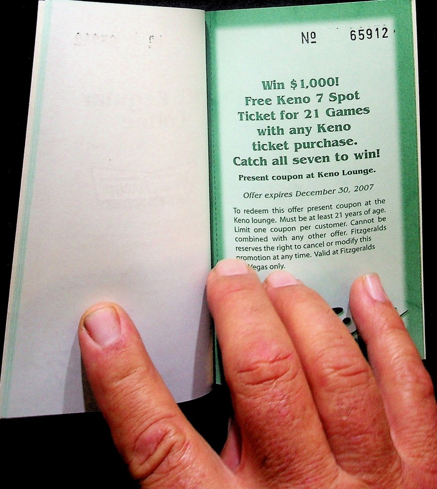 Fitzgeralds Casino & Hotel bonus book