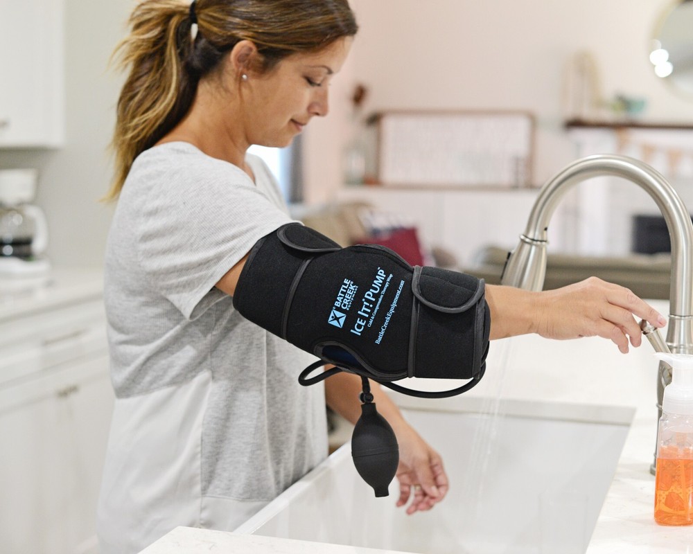 Battle Creek Ice It! Pump Cold & Compression Therapy Wrap