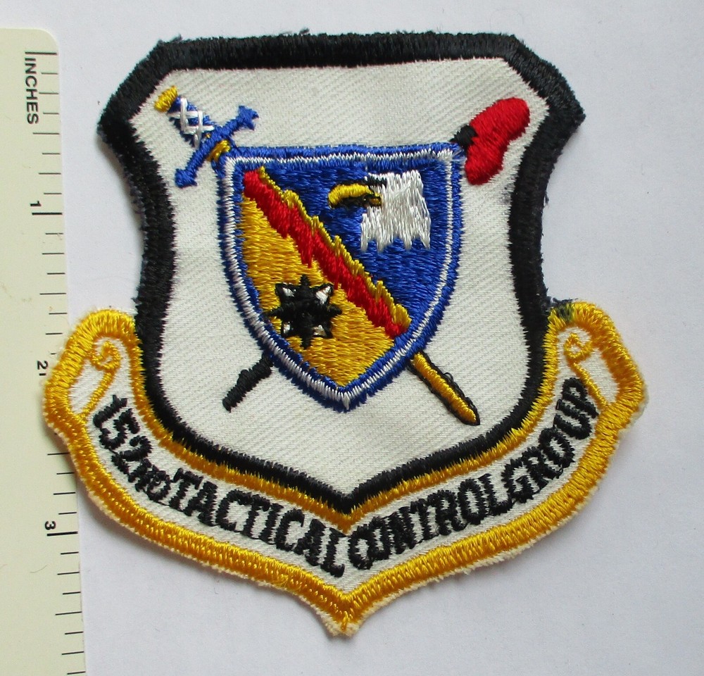 152nd TACTICAL CONTROL GROUP US AIR FORCE PATCH USAF Original Vintage
