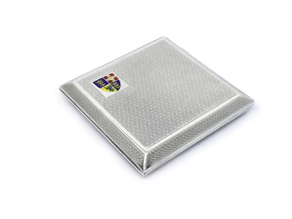 Sterling Silver Cigarette Case, Chester 1926