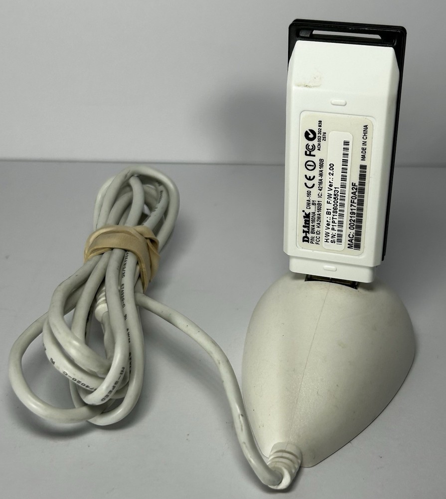 D-Link DWA-160 Wireless-N USB Adapter + USB Cradle