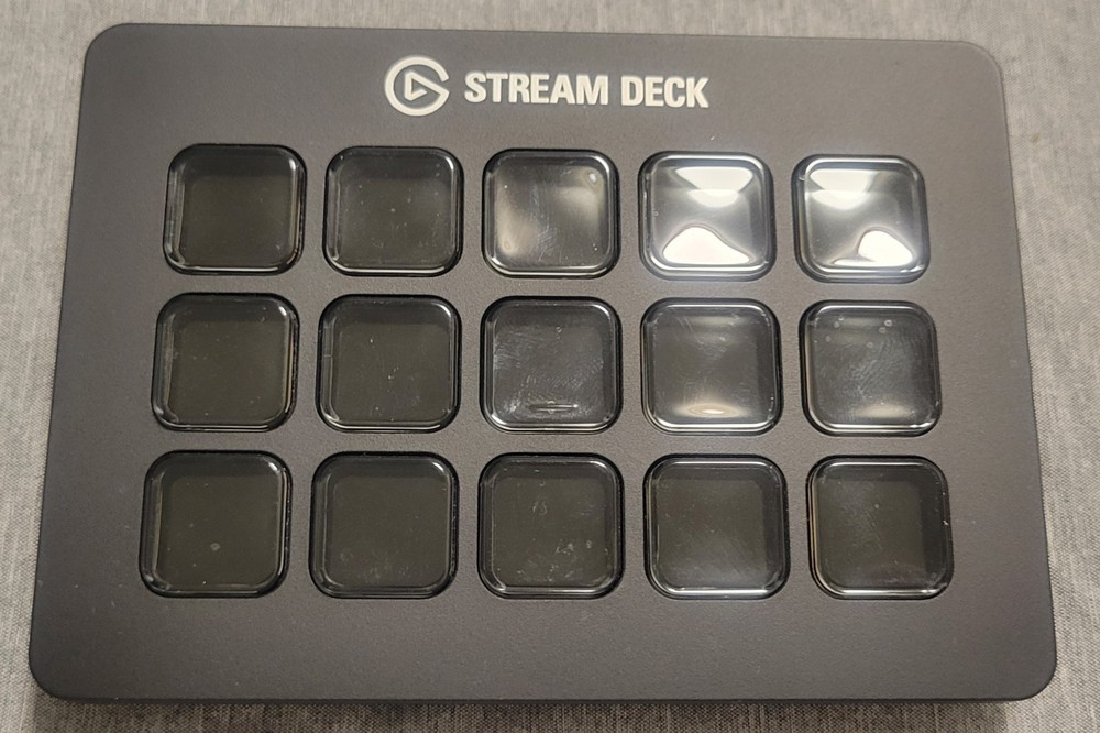 Elgato Stream Deck Live Content Creation Controller - Black, 15 Keys