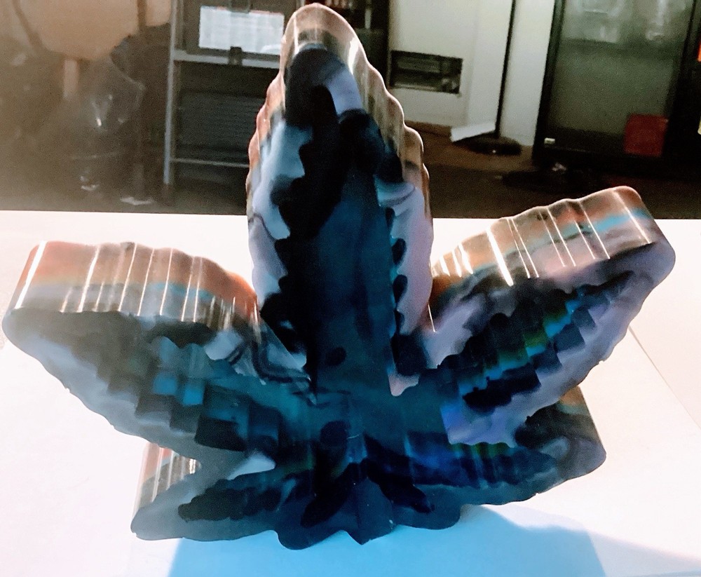 “Maple” Leaf Hand Crafted Ashtray