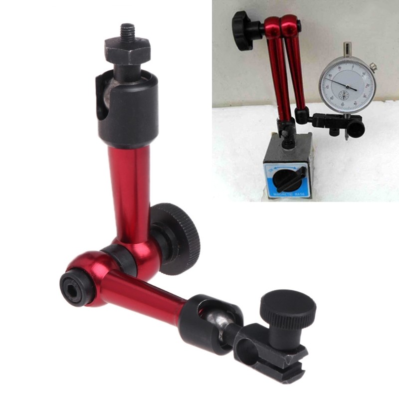 Base Adjustable Metal Test Indicator Holder Digital Level Tool Stand