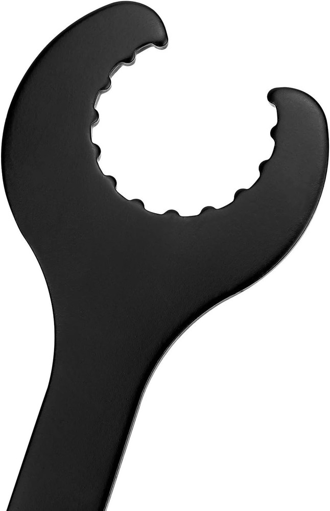 Black Bottom Bracket Wrench Compatible with Hollowtech II - Mechanical Operation