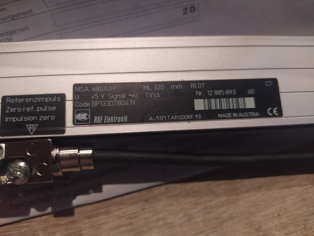 RSF ELEKTRONIK MSA 680 680.03P LINEAR ENCODER [NEW]